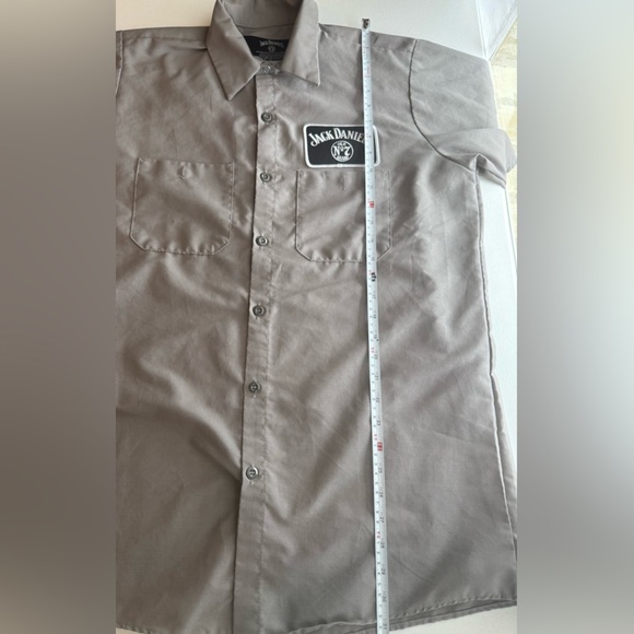 JACK DANIELS Old No 7 Whiskey
Embroidered PatchButton Up Size Medium - Picture 7 of 8